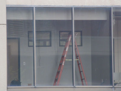 Anyone will be able to look into my new office (see April 1 above).