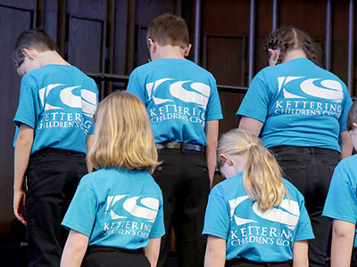The Kettering Children`s Choir is a talented group.