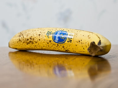 After a rough week, I identify with a rotting banana.