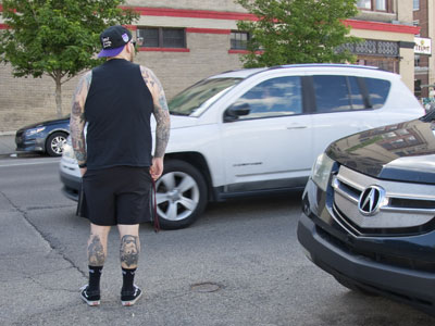 Dude almost got run over because he wanted to ask about my camera.