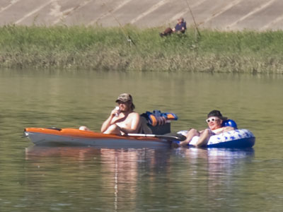Luxury river cruise.